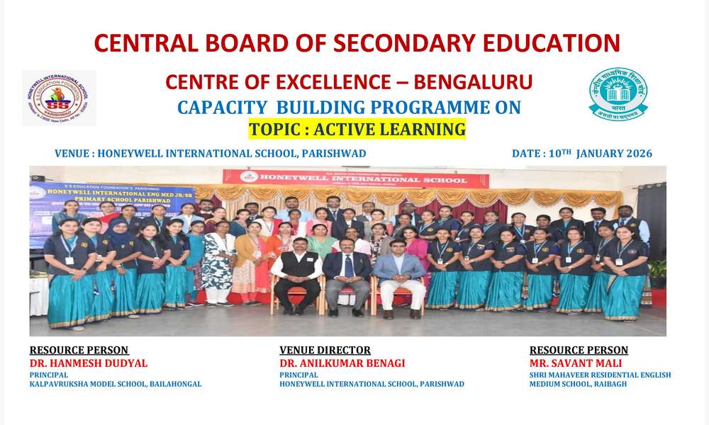 Building Programme organised by COE CBSE